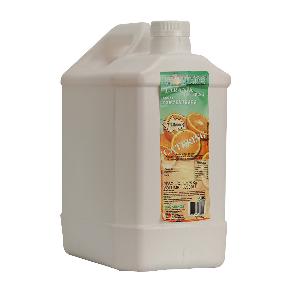 Refrigerante 5L=35L Concentrado Catering Laranja