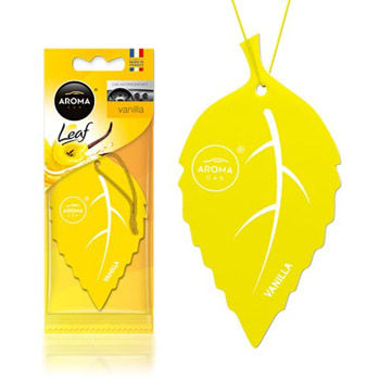 Ambientador Carro Aroma Car Leaf Vanilla (Pack 4un)
