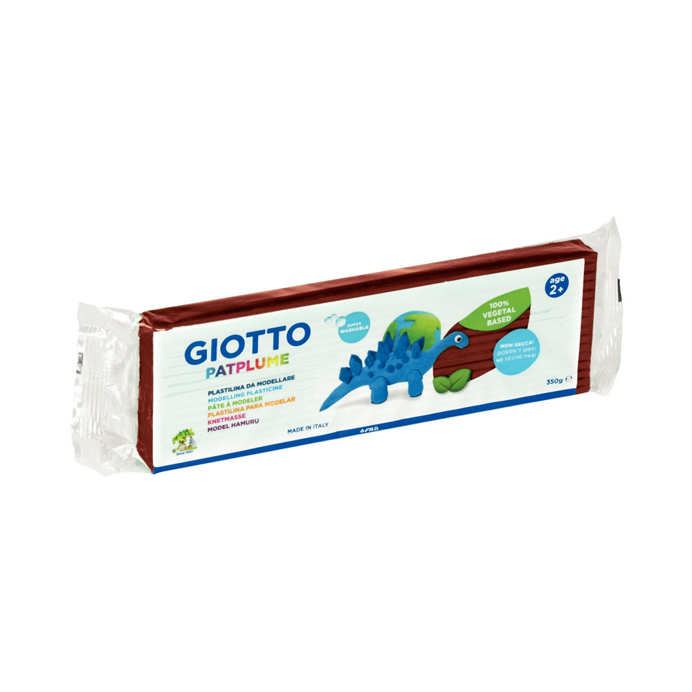 Plasticina Castanho Patplume Giotto 350g