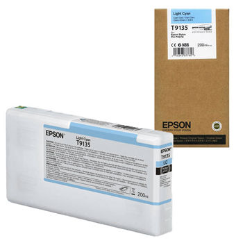 Tinteiro Epson T9135 Azul Claro C13T913500 200ml