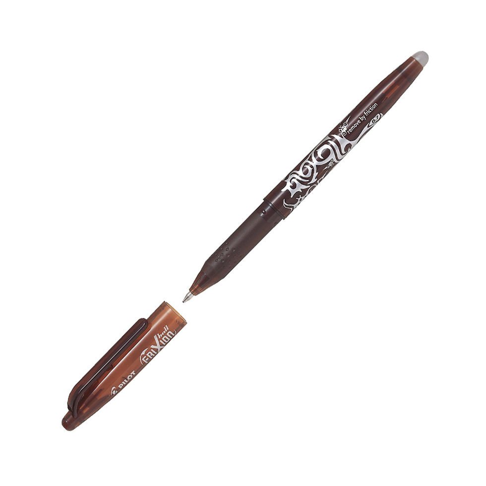 Esferográfica Gel Pilot Frixion Ball Castanho 0,7mm 1un (Pack 12un)
