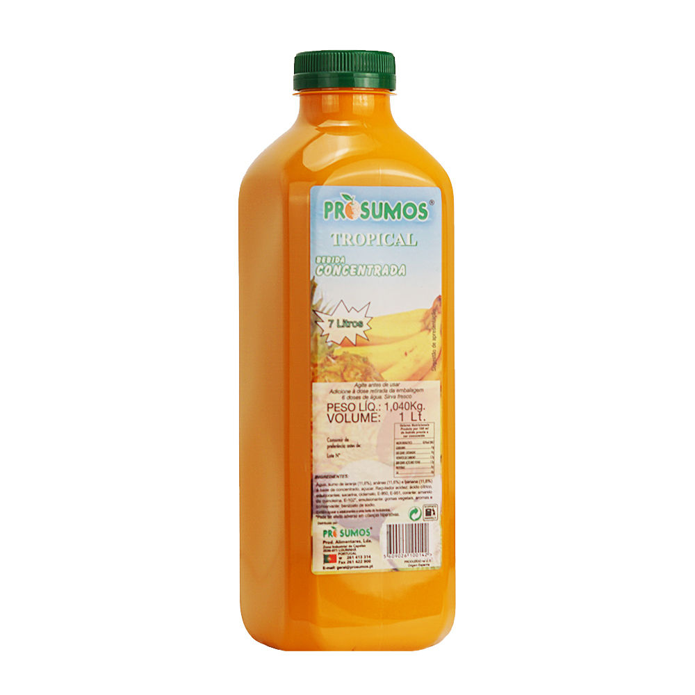 Sumo 1L=7L Concentrado Standard Tropical