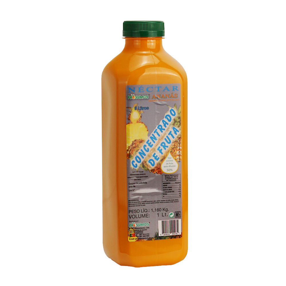 Néctar 1L=8L Concentrado Premium Ananás