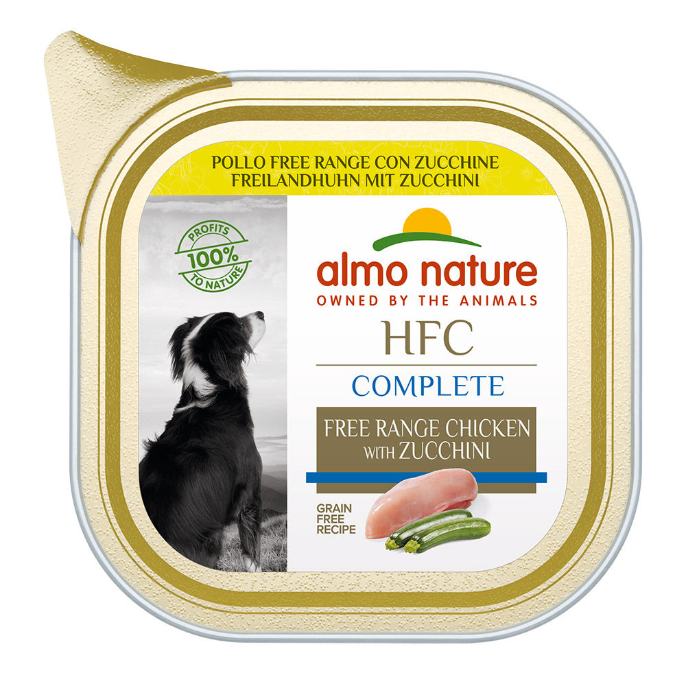 Hfc Dog - Frango C/ Abobrinha (Terrina De 85 Gr) - 17 Unid.