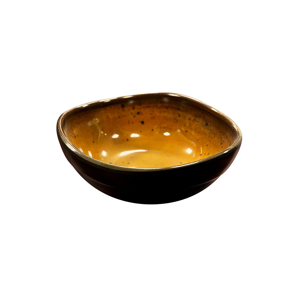 Taça 11.4x4.8cm Melamina Redonda TERRACOTA Ambar 1un (Pack 2un)