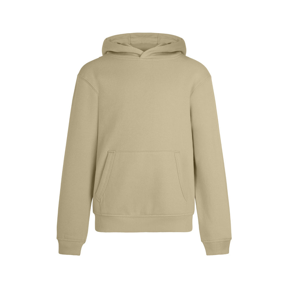 Sweatshirt Capuz Kids Beje Tamanho 3/4
