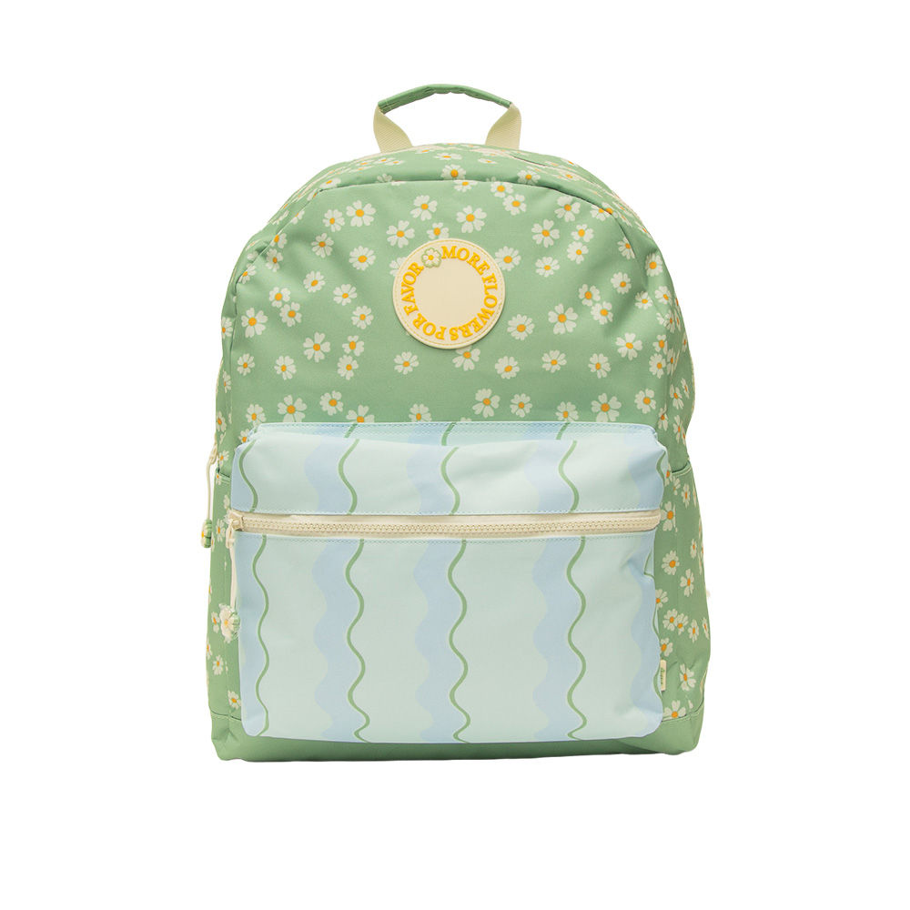 Mochila Escolar Clássica FLOWERS 40x30x18cm