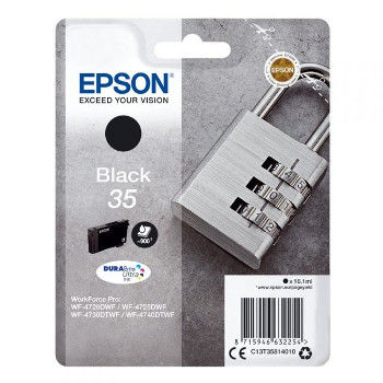 Tinteiro Epson 35 Preto C13T35814010 16,1ml 950 Pág.