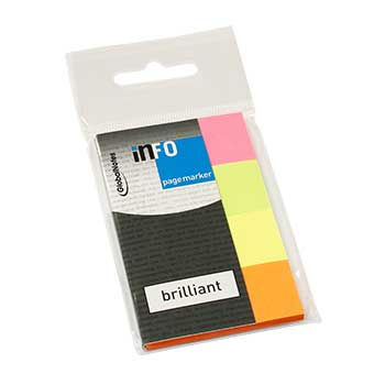 Separadores Adesivos 20x50mm Sortido Brilhante 160un (Pack 2un)