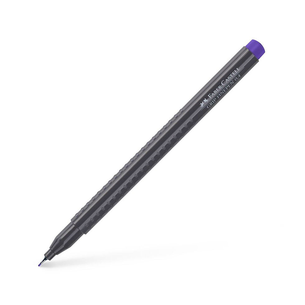 Marcador Fino Faber-Castell 0,4mm Azul Violeta 1un (Pack 2un)