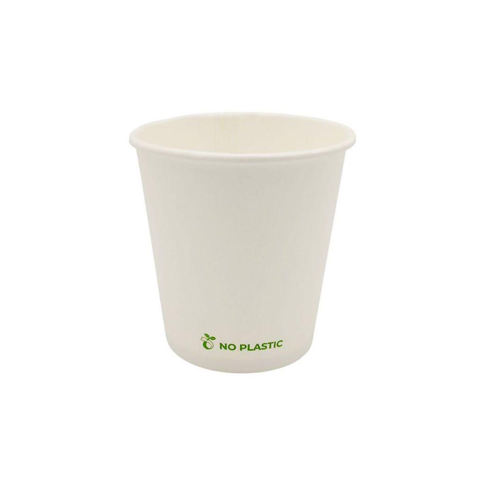 Copos 118ml Papel 4oz Plastic Free Branco 50un (Pack 2un)