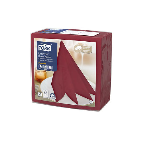 Guardanapos 39x39 1Fl Bordeaux TORK Linstyle TNT 50un