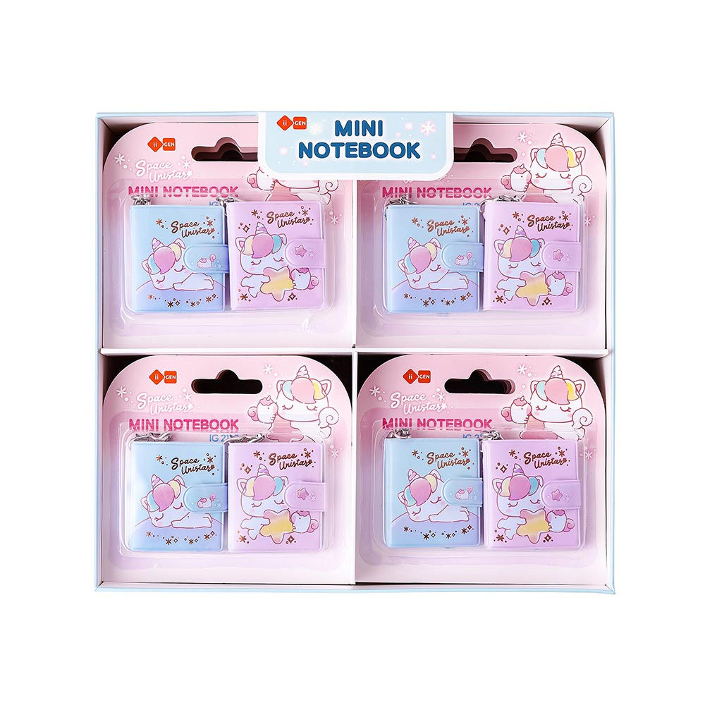 Bloco Notas Mini 35x39mm Sweet Unicorn 2un (Pack 2un)