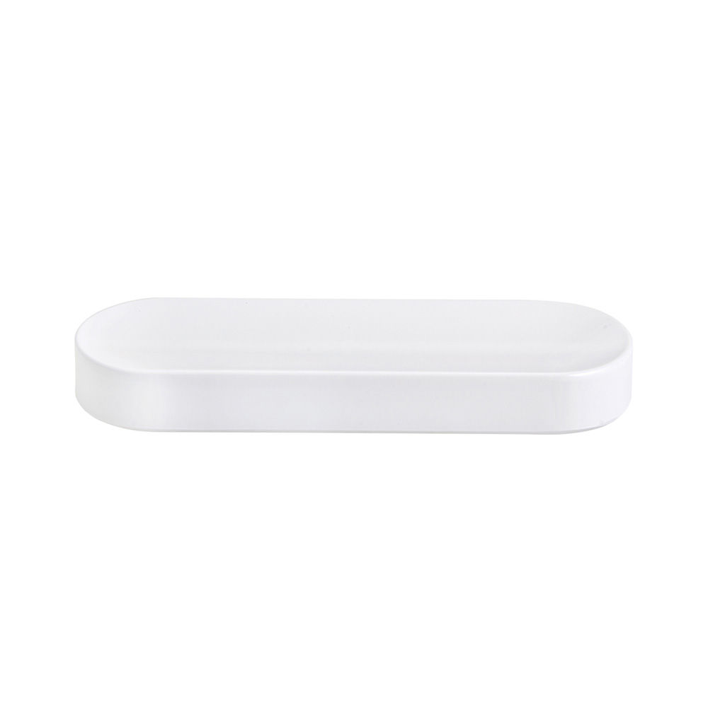 Prato 25x8x3cm Melamina Oval ESSENTIA Branco 1un (Pack 36un)
