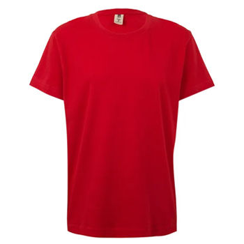 T-Shirt Criança Algodão 155g Vermelho Tamanho 1/2 (Pack 10un)