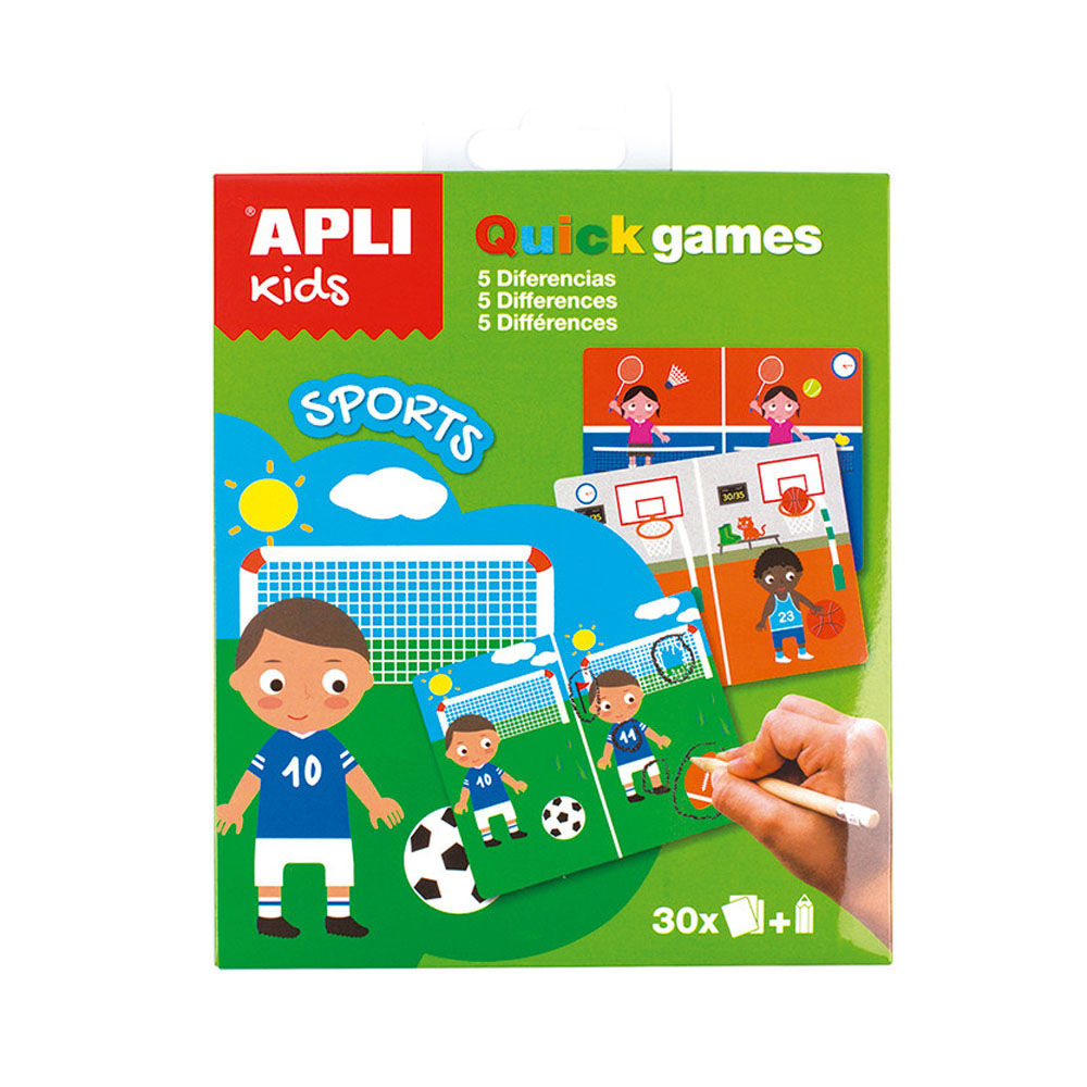 Jogo Apli Kids Quick Games Tema Desporto