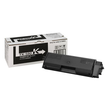 Toner Kyocera TK-580K Preto 1T02KT0NL0 3500 Pág.