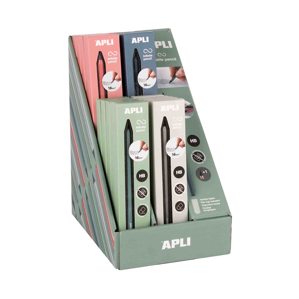Lápis Infinito HB + Recarga Apli Expositor 20un