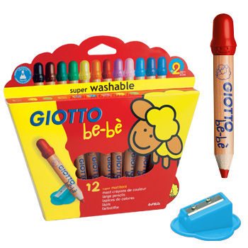 Lápis Cor 12un + 1 Afia Giotto Be-Be