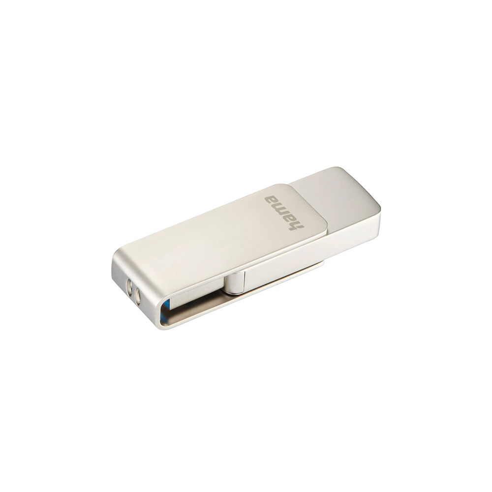 Pen Drive 64GB USB-A 3.0 Hama Rotate Pro Prata