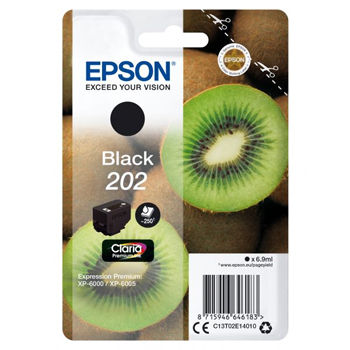 Tinteiro Epson 202 Preto C13T02E14010 6,9ml