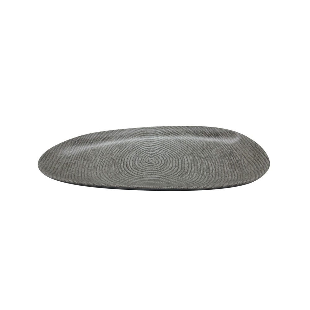 Prato Pequeno 30.7x15x3cm Melamina Irregular LINES 1un (Pack 6un)