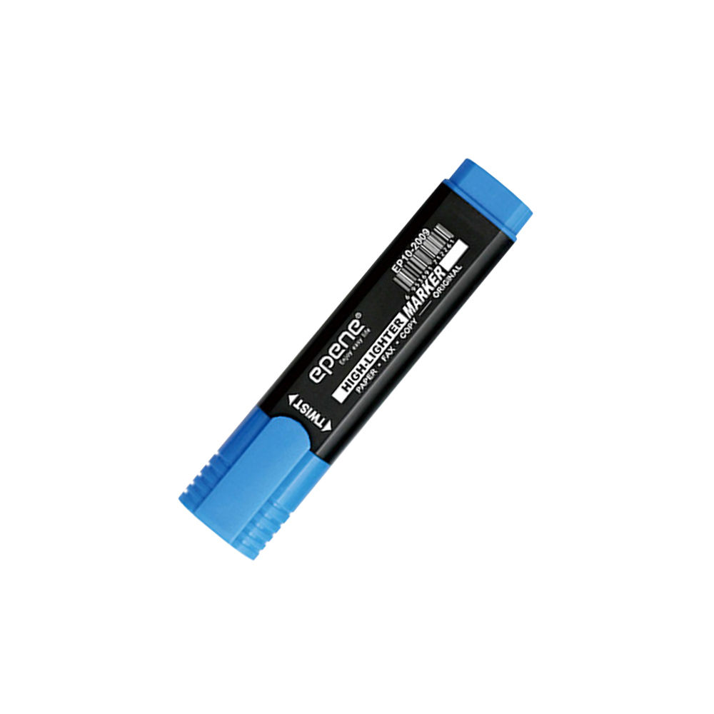 Marcador Fluorescente Epene EP10-2009 Azul 1un (Pack 2un)
