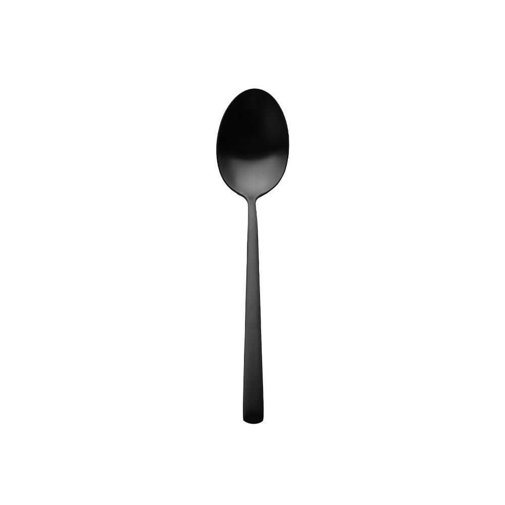 Colher Sobremesa 19cm 2.5mm PARIS NEGRO MATE 1un (Pack 12un)