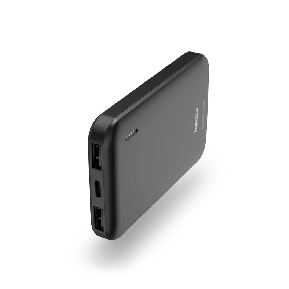 Powerbank 5000mAh PowerPack Pocket 5 Cinza