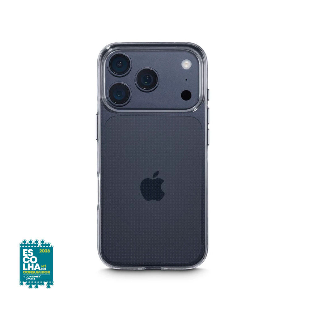 Capa p/ Iphone 17 Pro Always Clear Transparente (Pack 6un)