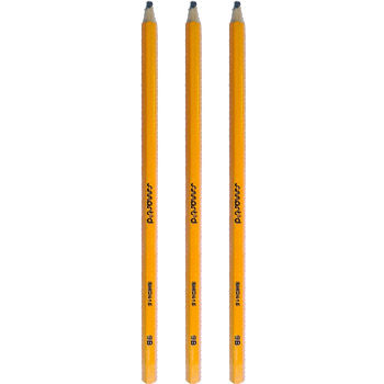 Lápis Grafite 9B SmartD Blister 3un