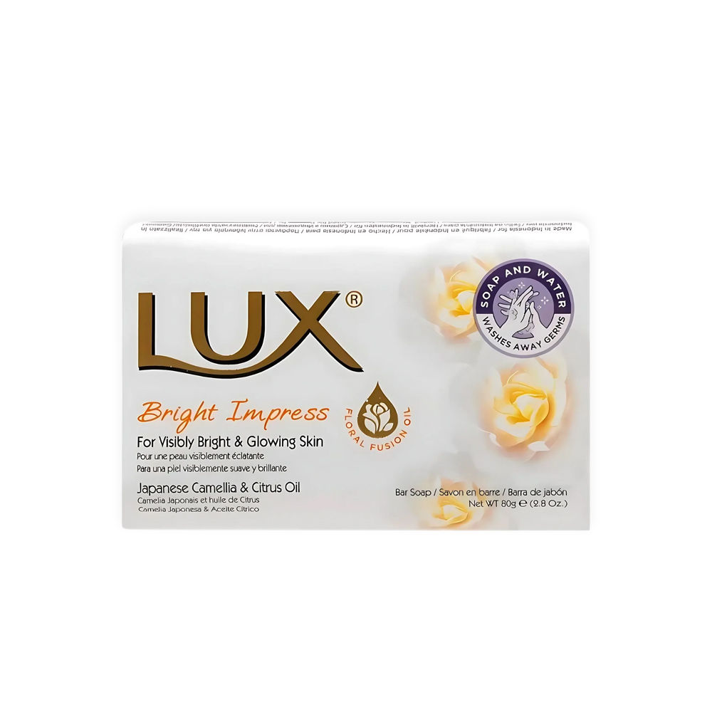 Sabonete Sólido Lux Camélia Japonesa e Óleo Cítrico 80g (Pack 2un)