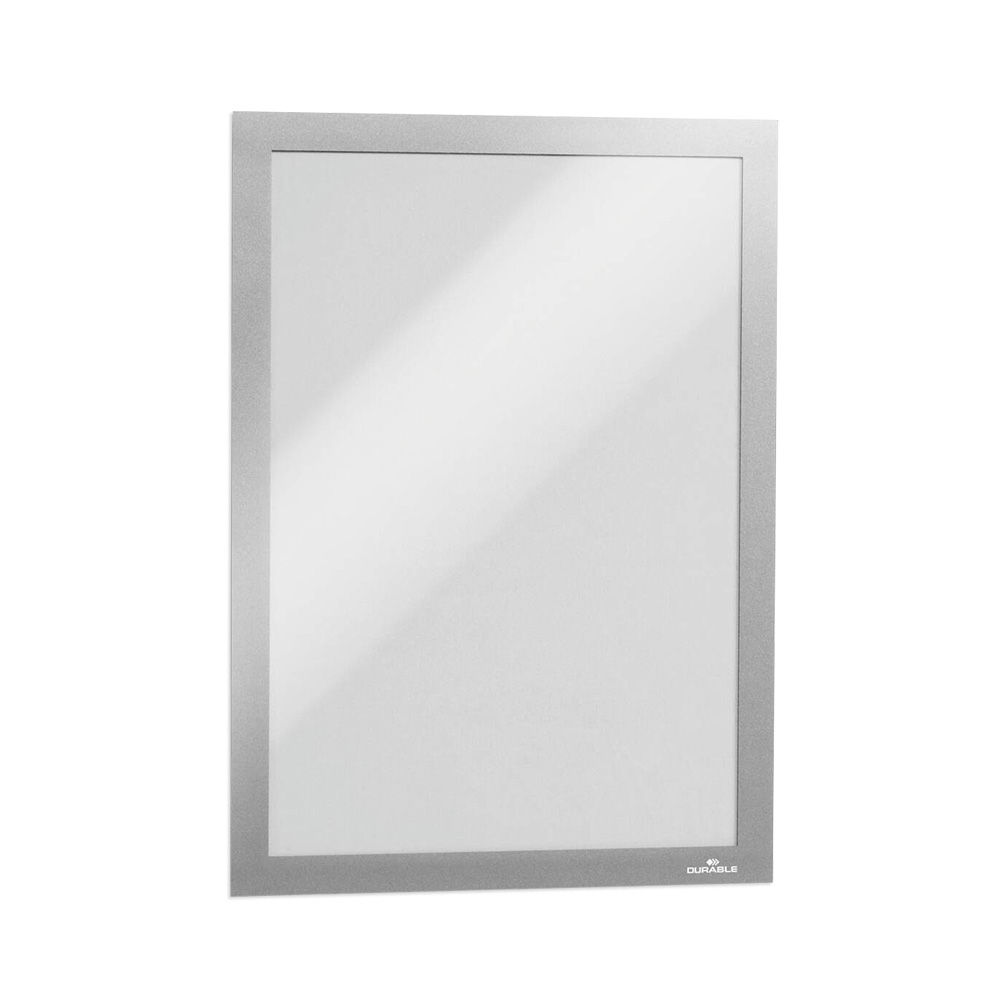 Moldura Adesiva A4 Duraframe 489923 Prata 1un