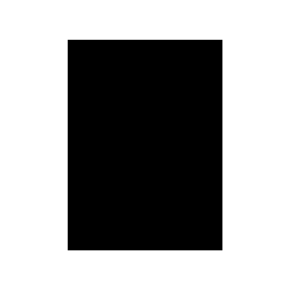 Cartolina 50x65cm Preto 11 180g 1 Folha (Pack 5un)