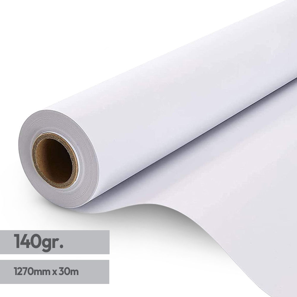 Papel 1270mmx30m 140gr Premium Coated Evolution 1 Rolo