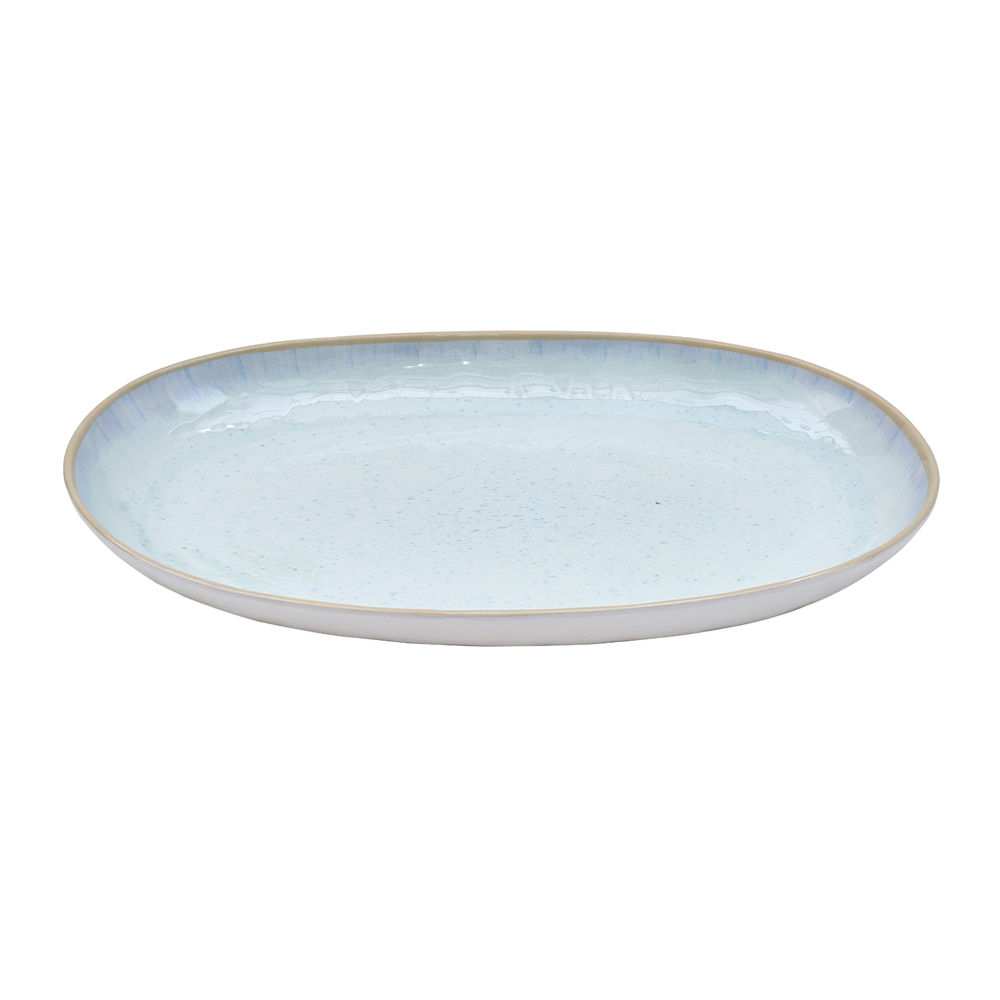 Travessa 38.4x18.4x4cm Melamina Oval HALO BRILLO 1un (Pack 6un)