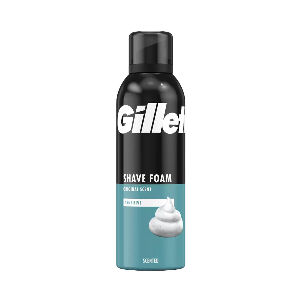 Espuma Barbear GILLETTE Sensitive 400ml (Pack 2un)