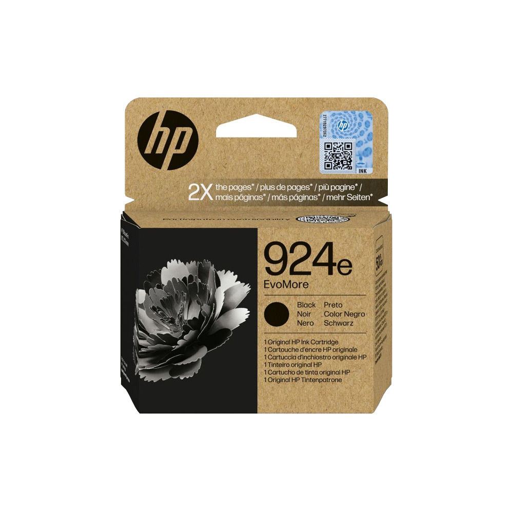 Tinteiro HP 924E Preto 4K0V0N 1000 Pág.