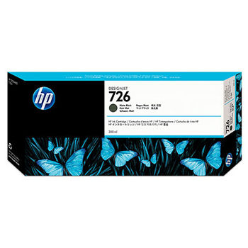 Tinteiro HP 726 Preto Matte CH575A 300ml