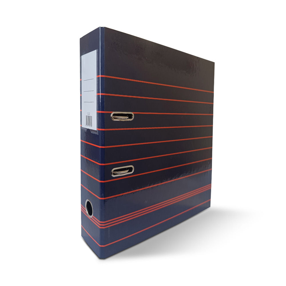 Pasta Arquivo L80 320x280 Riscas/Rado Azul (Pack 10un)