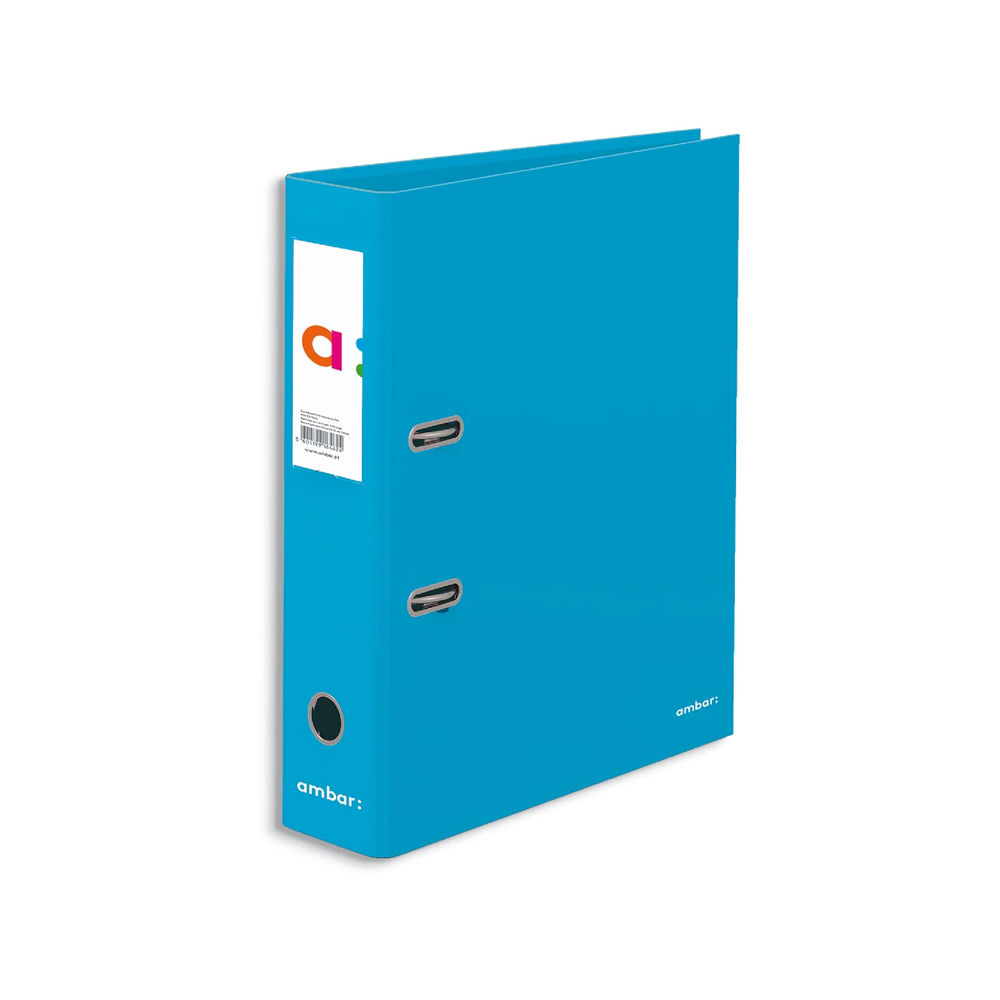 Pasta Arquivo L/L Ambar School c/Rado Azul Turquesa