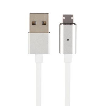 Cabo USB-A 2.0 Macho para micro-USB Magnético 1m (Pack 2un)