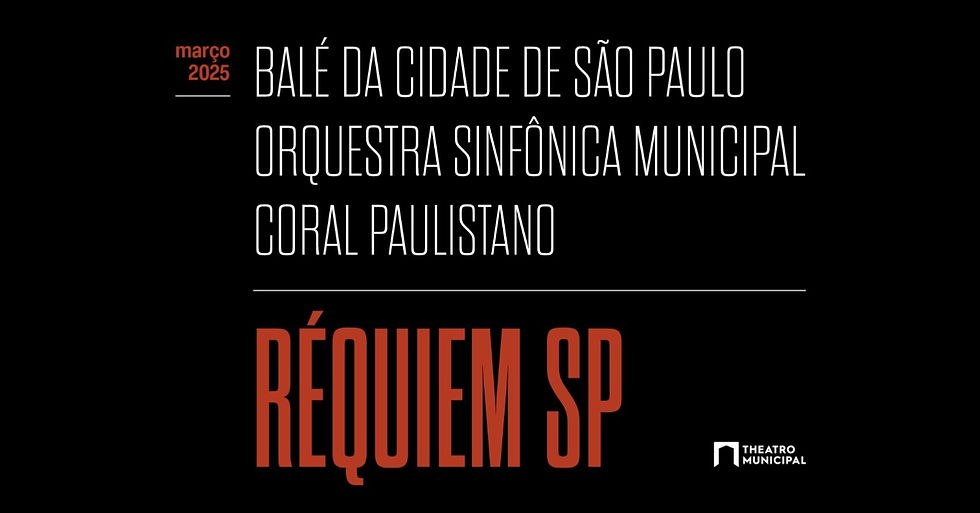 cartaz do Réquiem SP