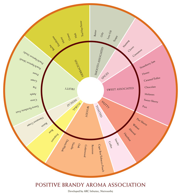 Brandy Aroma Wheel