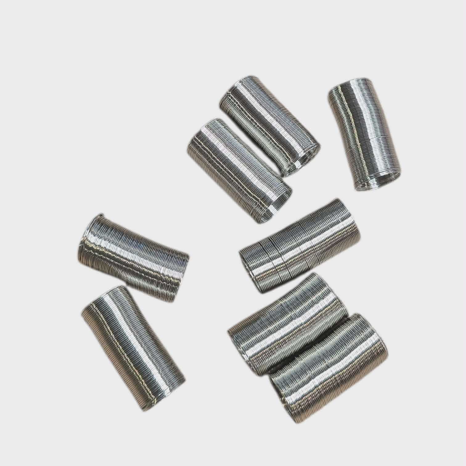 Memory Wire Ring Coil – 19mm | Perfect for Bag Charms, Jewelry & Bead Builds