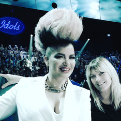 Eva Simmons voor Idols