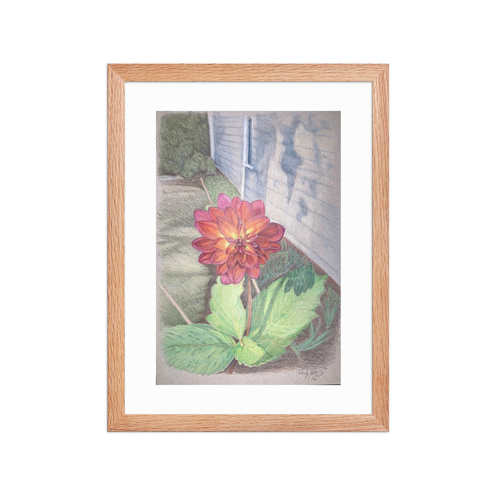 Thumbnail: Where the Light Found Me- Framed Print
