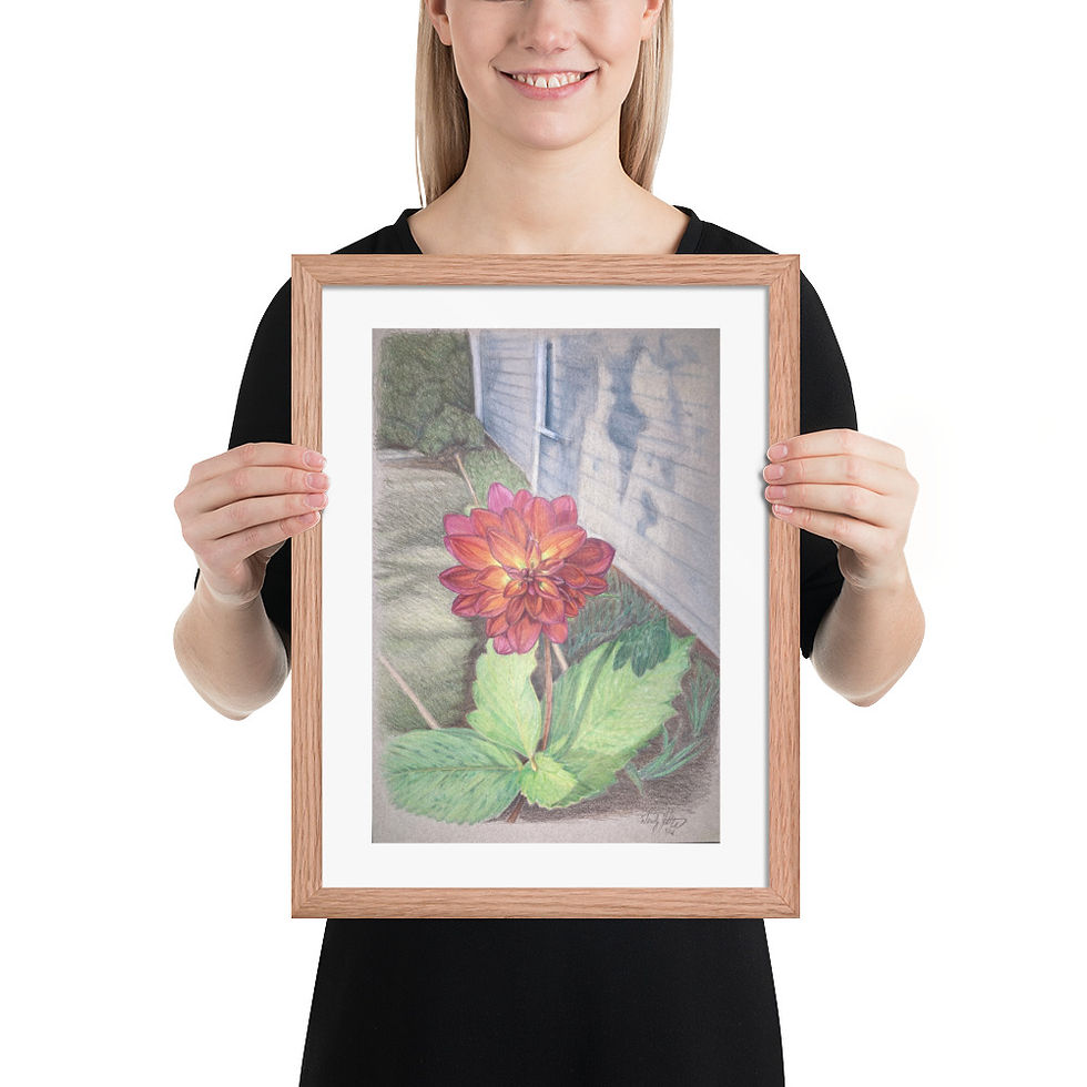 Thumbnail: Where the Light Found Me- Framed Print