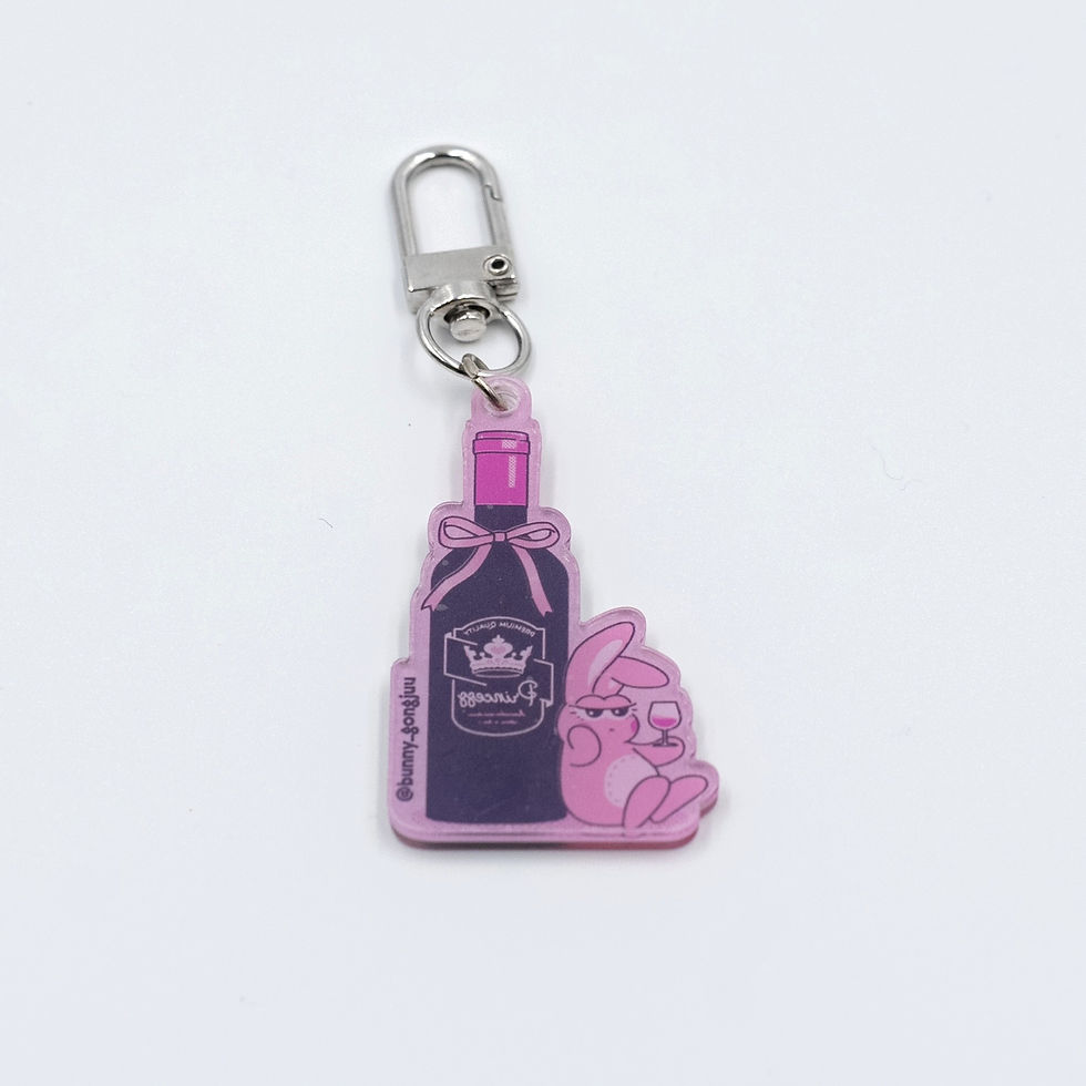 サムネイル： 【Bunny going Juu】バニーコンジュアクリルキーホルダー