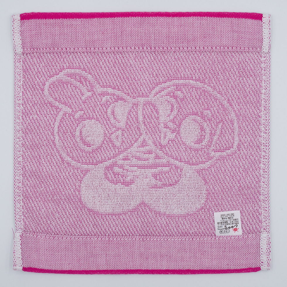 サムネイル： 【カムンとアント】ジャガード豆ハンドタオル【カップル】